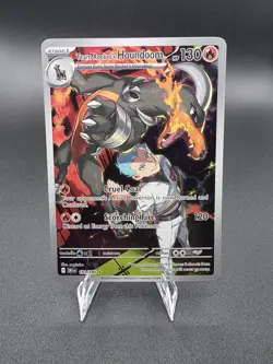 Pokemon Team Rocket's Houndoom - 191/182 - SV10: Destined Rivals (DRI) - NM/M - Image 1
