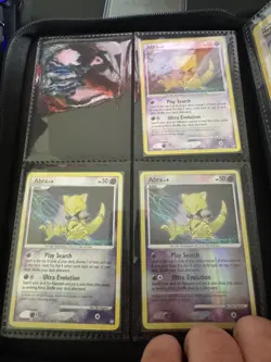 Pokemon TCG Abra Reverse Holo Card 69/123 Mysterious Treasures - Image 1