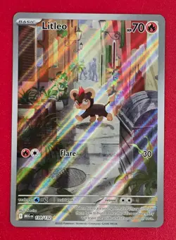Litleo 139/132 Me01: Mega Evolution Holo NM Pokemon TCG Ships FAST - Image 1