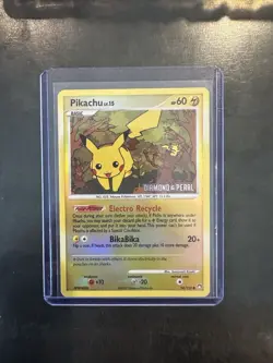 Pikachu 94/123 Reverse Holo Mysterious Treasures 2007 Pokemon TCG - Image 1