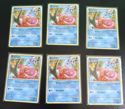 2010 Slowpoke 66/90 Undaunted Regular Lot Of 6 NM/LP Pokemon TCG Single Cards - Image 1