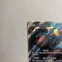 Pokemon Umbreon GX (Full Art) 142/149 Sun And Moon Base Set Holo🔥 - Image 5