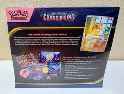 Pokemon Chaos Rising Elite Trainer Box Sealed ETB + Booster Bundle + 4 Packs!!! - Image 3