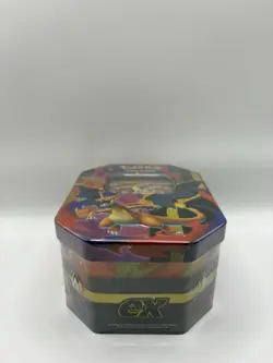 Pokemon TCG PROMO Mega Charizard Y EX Tin PLUS 1 PACK of Choosing. - Image 5