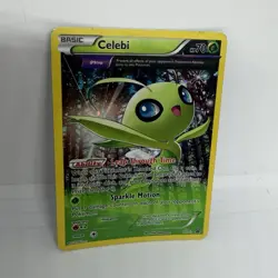 Pokemon TCG Celebi XY93 XY Promo Holo English Basic HP 70 Θ Stop - Image 1