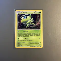 Celebi XY187 - XY Holo BLACK STAR PROMO - TOMOKAZU KOMIYA - LP+ - Pokemon TCG - Image 1