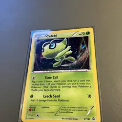 Celebi XY187 - XY Holo BLACK STAR PROMO - TOMOKAZU KOMIYA - LP+ - Pokemon TCG - Image 2