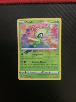 Celebi 009/185 - SWSH: Vivid Voltage Amazing Rare - Pokemon TCG (NM) - Image 1