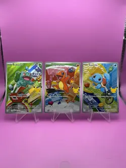 Pokemon TCG First Partner Illustration Collection Series 1 Kanto 037 038 039 - Image 1