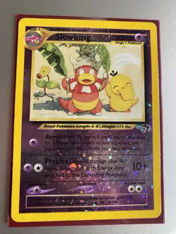 Pokemon TCG Slowking Promo Southern Islands 14/18 Reverse Holo Moderately Played - Image 1