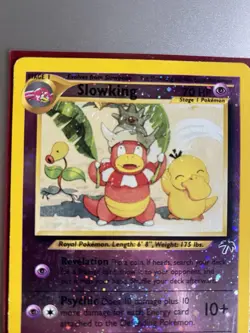 Pokemon TCG Slowking Promo Southern Islands 14/18 Reverse Holo Moderately Played - Image 2