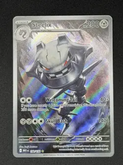 Steelix 150/132 Mega Evolution - Illustration Rare Holo English NM - Pokemon TCG - Image 1