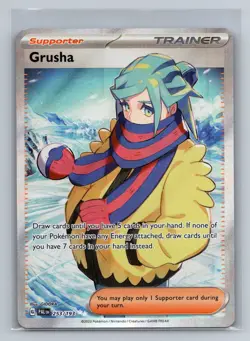 Grusha 253/193 Pokemon TCG Ultra Rare SV02: Paldea Evolved Near Mint - Image 1