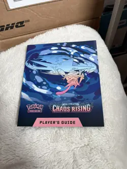 Pokemon chaos rising players guide ETB booklet - Image 1
