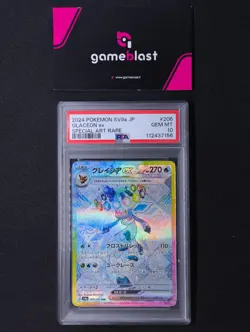 Pokemon TCG | Glaceon ex | Terastal Festival ex | PSA 10 - Image 1