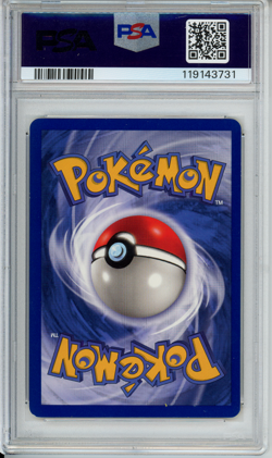 1999 POKEMON FOSSIL #10 LAPRAS-HOLO PSA 8 WOTC - Image 2