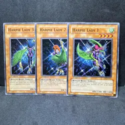 3x Yugioh Harpie Lady 1 2 3 RDS-EN017 18 19 1st Common - NM 💎 - Image 1