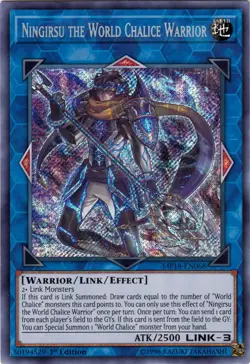 Ningirsu the World Chalice Warrior - MP18-EN068 - Secret Rare - 1st Edition - Li - Image 1