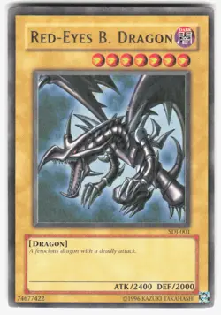 Red-Eyes B. Dragon Ultra Rare Starter Deck: Joey SDJ-001 HP - Image 1