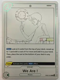We Are! R EB02-020 - Anime 25th Collection - One Piece TCG - Image 1