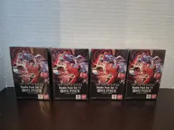 One Piece Time of Battle Double Pack Set 11 (Lot of 4) SEALED - Image 1