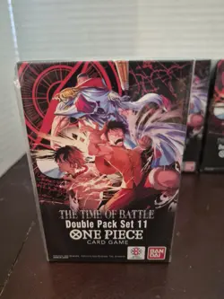 One Piece Time of Battle Double Pack Set 11 (Lot of 4) SEALED - Image 2