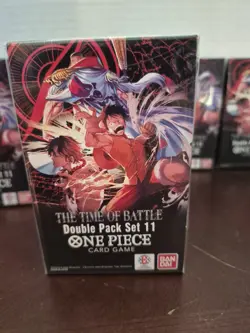 One Piece Time of Battle Double Pack Set 11 (Lot of 4) SEALED - Image 4