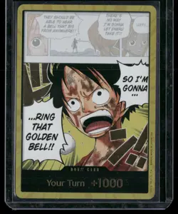 Adventure on Kami's Island DON!! Card (Luffy) (Gold) - Image 1