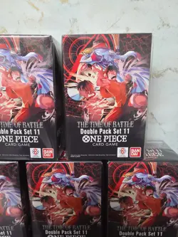 One Piece TCG: The Time Of Battle OP-16 Double Pack Set Lot of 5 Boxes English - Image 3
