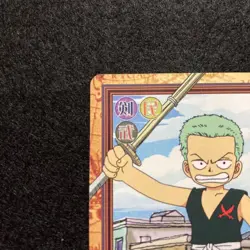 Excellent Condition One Piece Carddass Hyper Battle 1999 C08 Zoro - Image 3