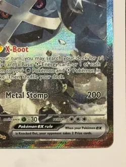 Pokemon TCG Ascended Heroes Steven's Metagross Ex 289 Special Illustration Rare - Image 4