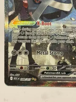 Pokemon TCG Ascended Heroes Steven's Metagross Ex 289 Special Illustration Rare - Image 5