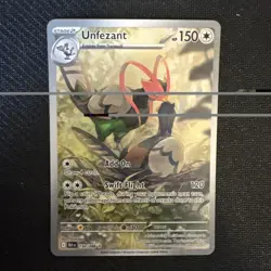 Unfezant 150/086 Holo Illustration Rare Black Bolt Pokemon Near Mint - Image 2