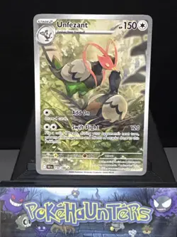 Pokemon Card Unfezant 150/086 Black Bolt Illustration Rare Near Mint - Image 1