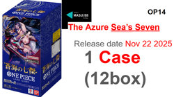 ONE PIECE Card Game The Azure Sea’s Seven OP14 Box Case Japan BX1 - Image 1