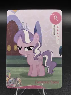 Kayou My Little Pony Eternal Moon Eng R Diamond Tiara Card MLPME01-R-011L1 - Image 1