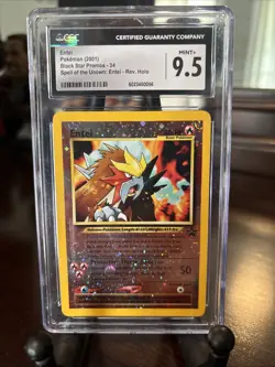 Entei WOTC Promo Card 34/53 CGC 9.5 - Image 1