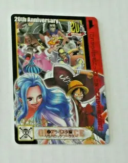 ONE PIECE 20TH ANNIVERSARY SPECIAL PREMIUM LIMITED CARD PRISM CARTE 2 JAPAN MINT - Image 1