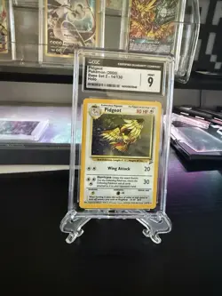 Pokemon TCG: Vintage Base Set 2 Pidgeot Holo Rare Card #14/130 CGC 9 - Image 1