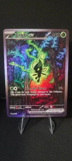 DIY Custom Fan Art Celebi EX Card English - Image 1
