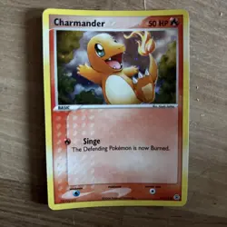 2004 Pokemon-Nintendo Game Card #57/112 Charmander. - Image 1