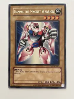 Gamma The Magnet Warrior RP02-EN091 Yugioh Card - Image 1