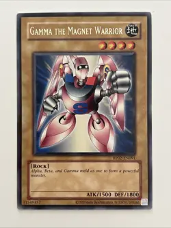 Gamma The Magnet Warrior RP02-EN091 Yugioh Card - Image 2