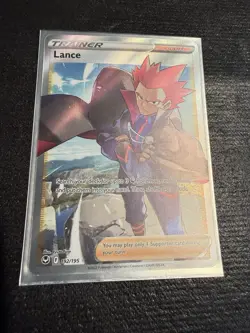 Pokemon TCG Foil Trainer Card Lot Ball Guy Cynthia Lance Zisu - Image 3
