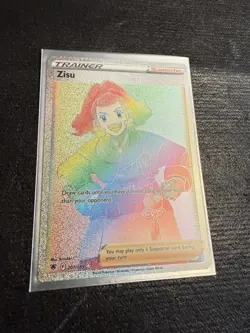 Pokemon TCG Foil Trainer Card Lot Ball Guy Cynthia Lance Zisu - Image 5