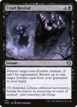 Cruel Revival - SCD MTG - Light Play - Image 1