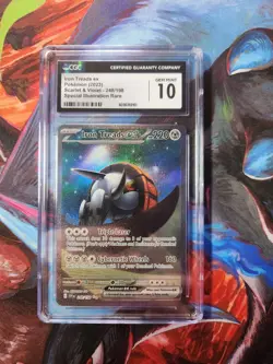 CGC 10 Iron Treads EX 248 Sv01: Pokemon Card TCG SIR - Image 1