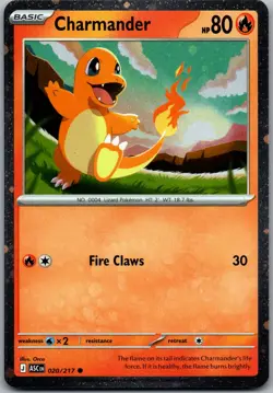 Charmander - (Cosmos Holo) Holo Common Miscellaneous Cards & Products 020/217 NM - Image 1