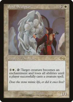 Urza's Saga Soul Sculptor MTG Magic the Gathering LP - Image 1