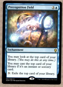Precognition Field (Rare) - Dominaria - Magic the Gathering MTG - Image 1